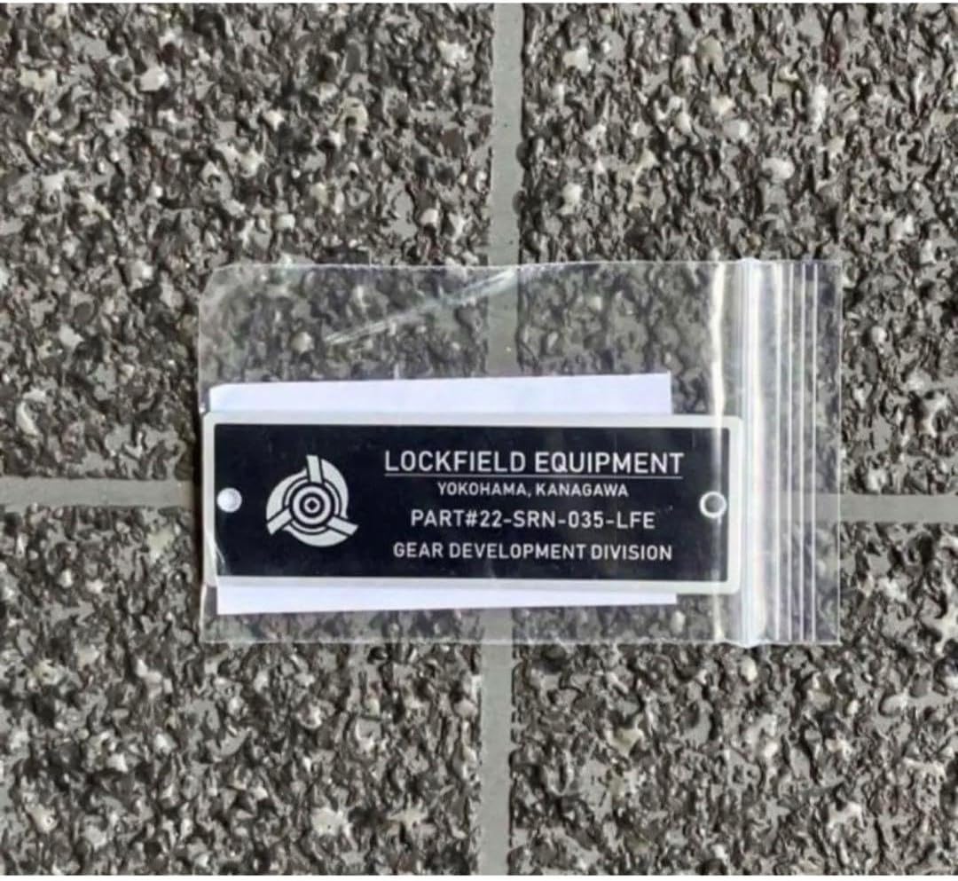 LOCKFIELD EQUIPMENT アルミプレート ロックフィールド Lockfield GT40